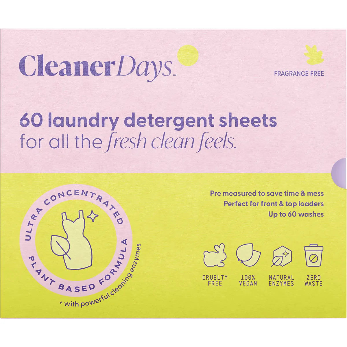 Cleaner Days Laundry Sheets
