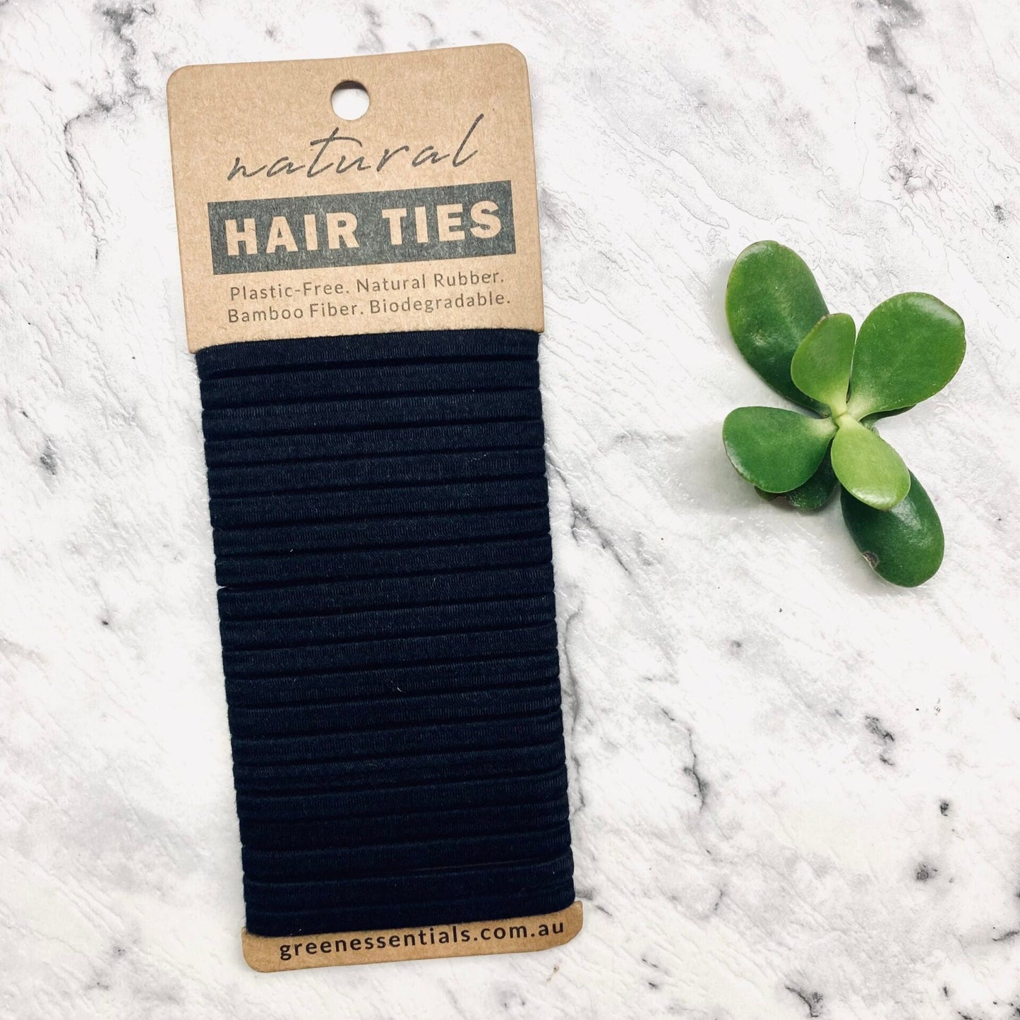 Plastic Free Hair Ties