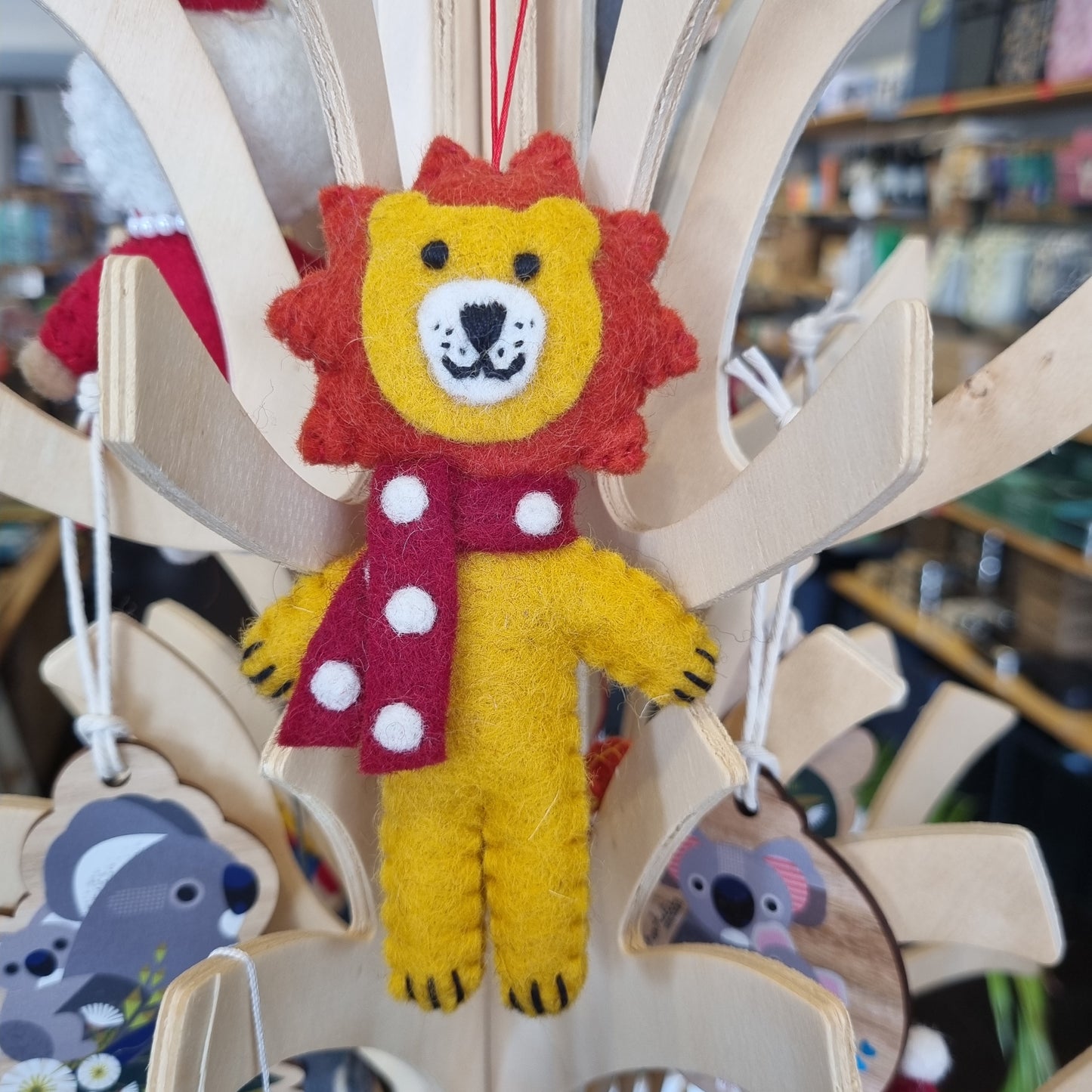 African Animal Christmas Tree Decoration