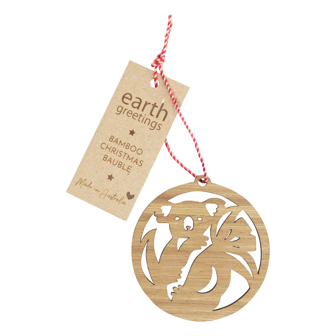 Earth Greetings Bamboo Baubles Singles