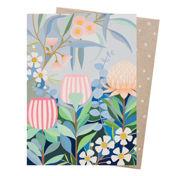Earth Greetings Card - Bush Banksia