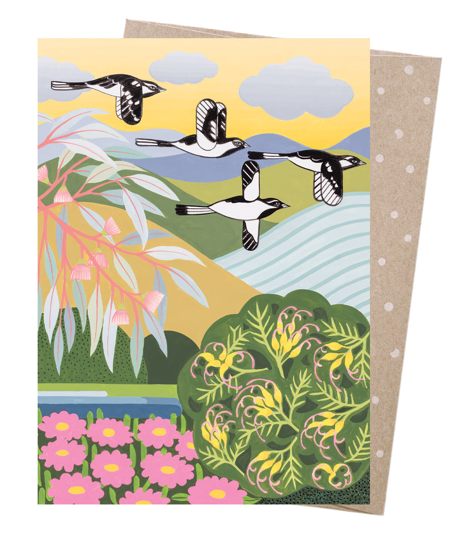 Earth Greetings Card - Family