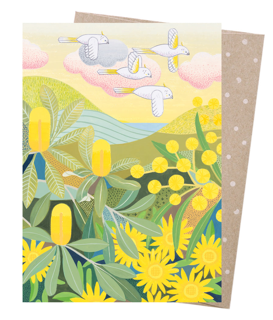 Earth Greetings Card - Sunrise