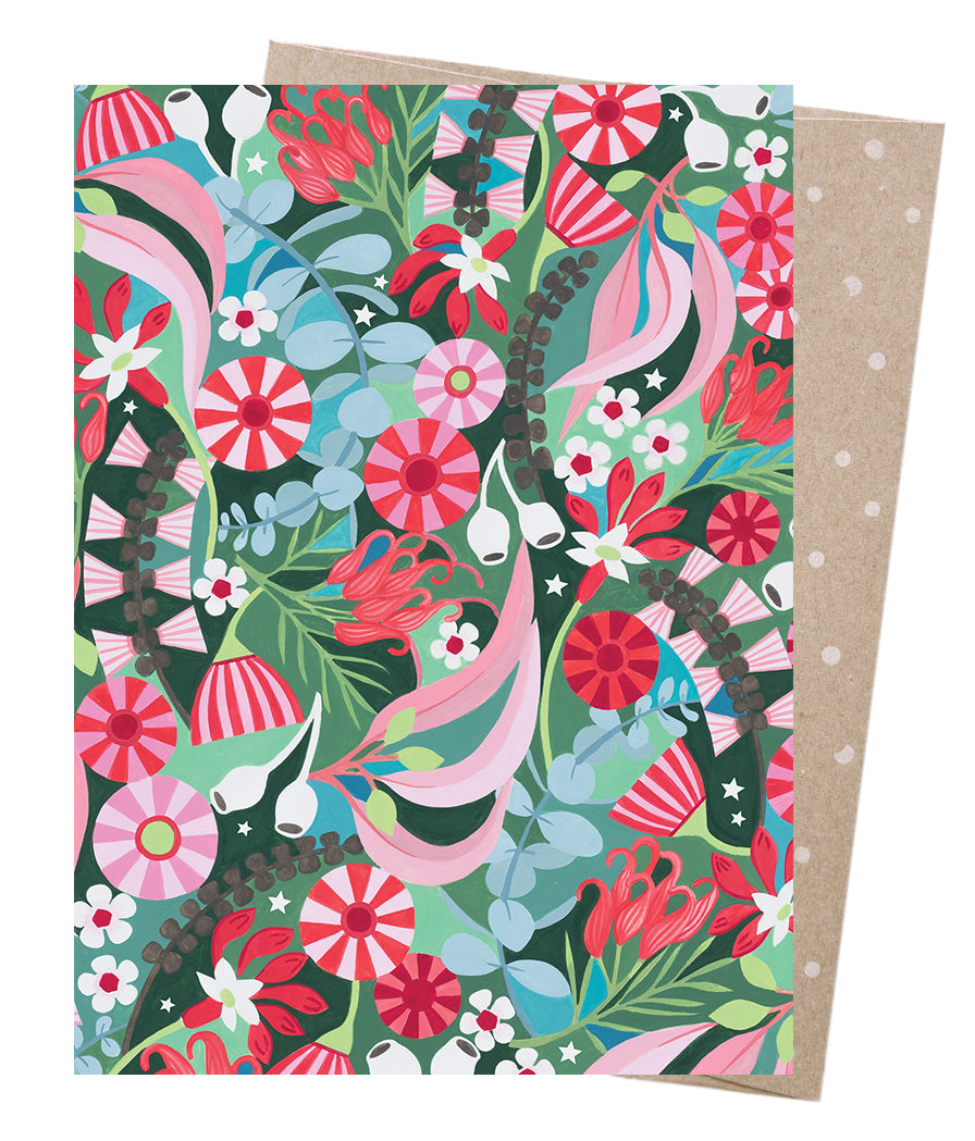 Earth Greetings Card - Bush Candy