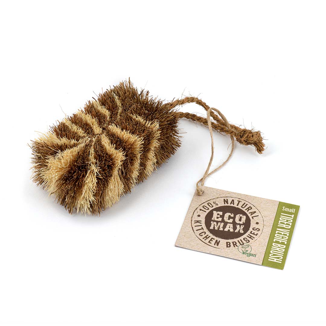 Eco Max Coconut Tiger Fibre Vegie Brush