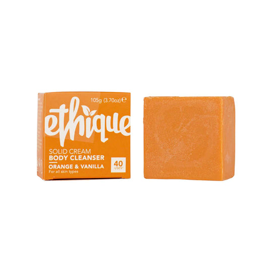 ETHIQUE Solid Cream Body Wash Vanilla Orange