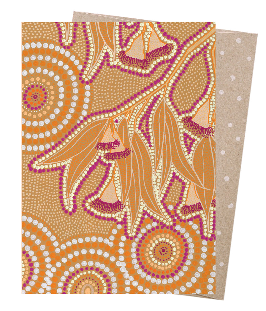 Earth Greetings Card - Flowering Gum