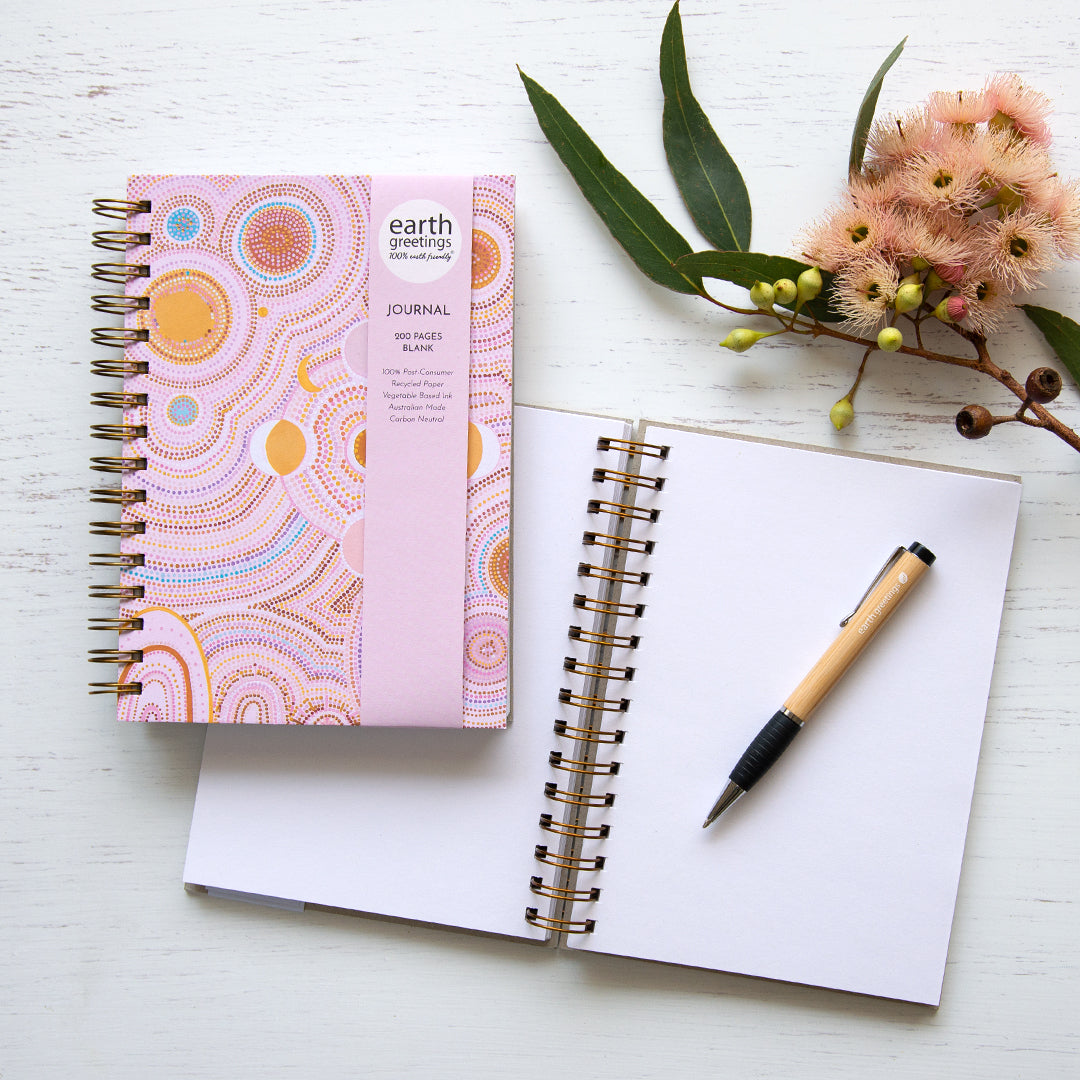 Earth Greetings A5 Journal - Blank