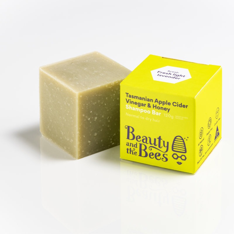 Tasmanian Apple Cider Vinegar & Honey Shampoo Bar