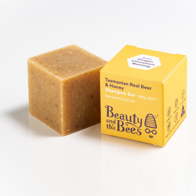 Tasmanian Real Beer & Honey Shampoo Bar