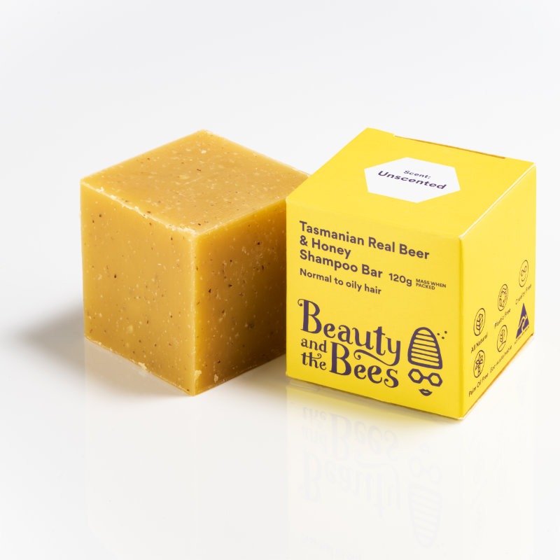 Tasmanian Real Beer & Honey Shampoo Bar