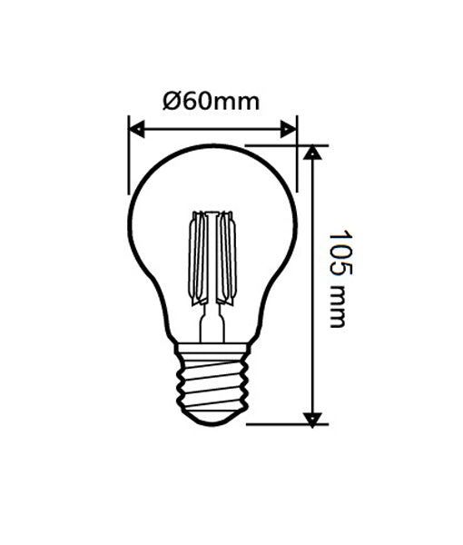 Dimmable LED Filament Lamps