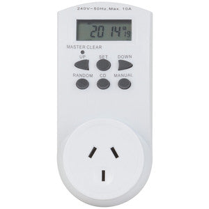 Mains Timer with LCD Display