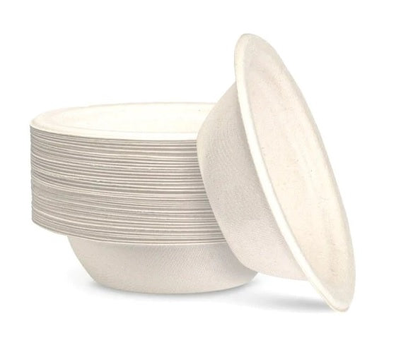 Disposable Sugarcane Bowl Packs of 25