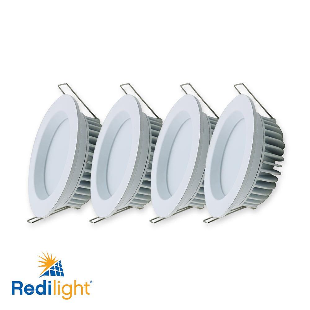 4×6W Recessed Round Complete Kit