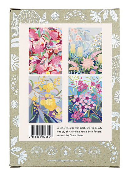 Earth Greetings - Bush Florals Assorted Card Pack