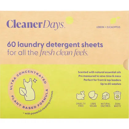 Cleaner Days Laundry Sheets
