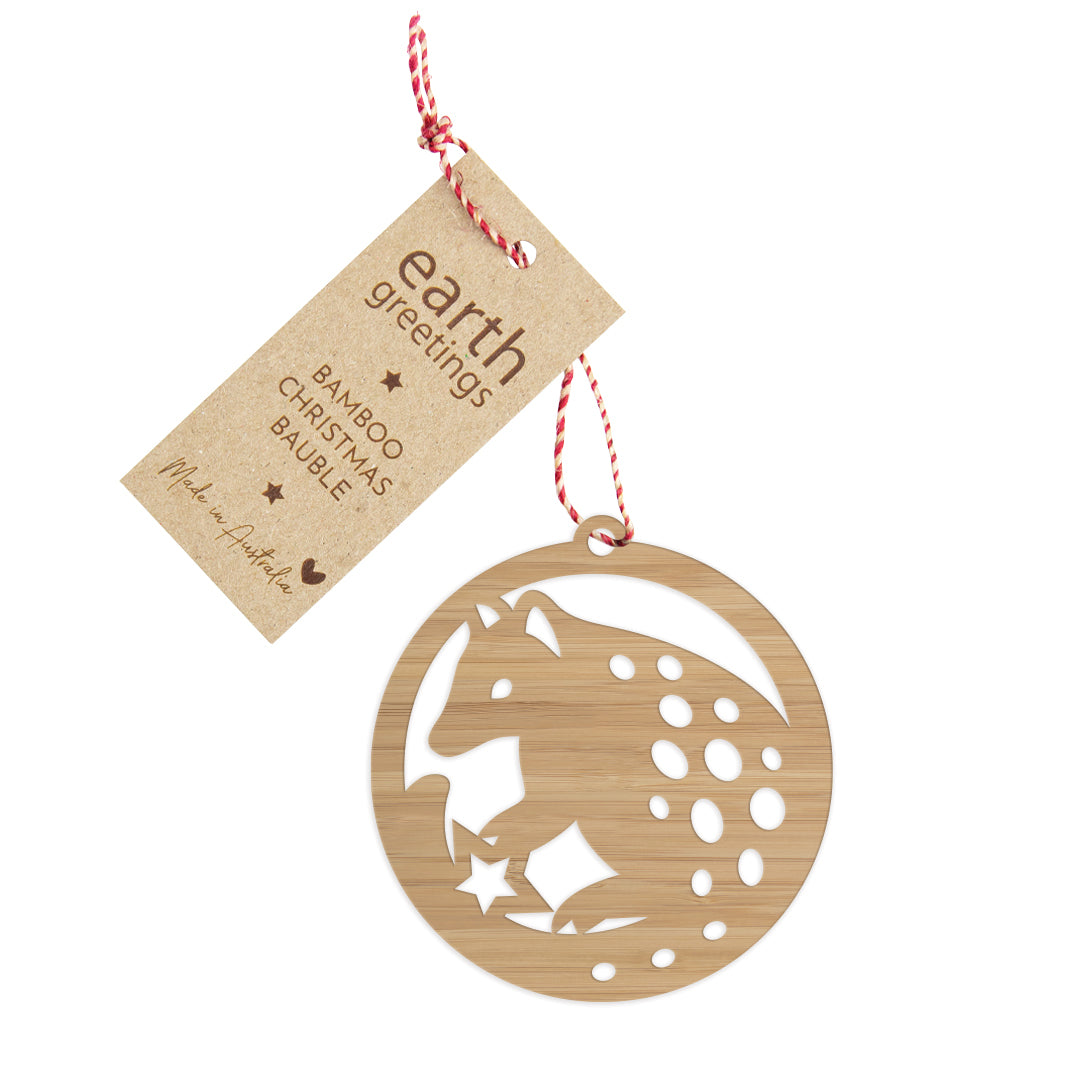 Earth Greetings Bamboo Baubles Singles