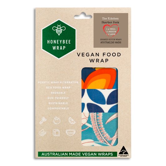 Vegan Wax Wraps - Kitchen Starter Pack