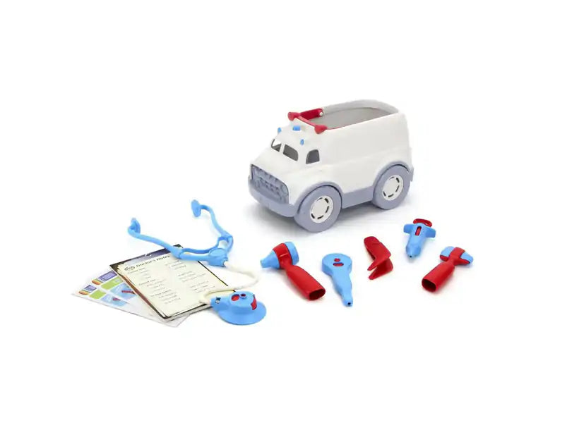 Green Toys Ambulance + Doctors Kit