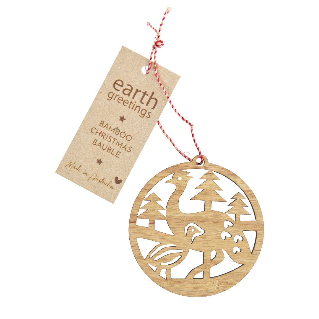 Earth Greetings Bamboo Baubles Singles