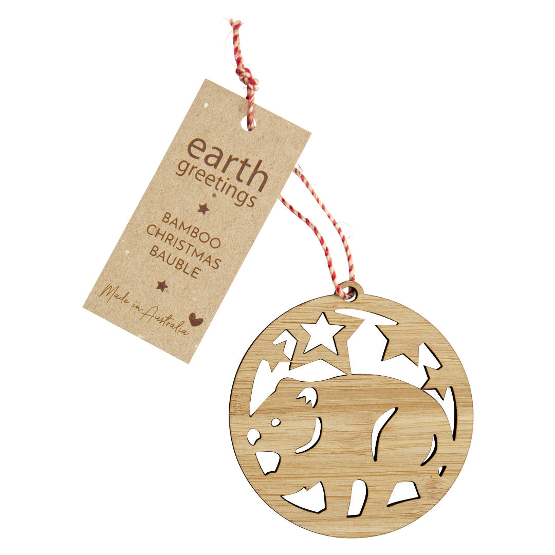 Earth Greetings Bamboo Baubles Singles