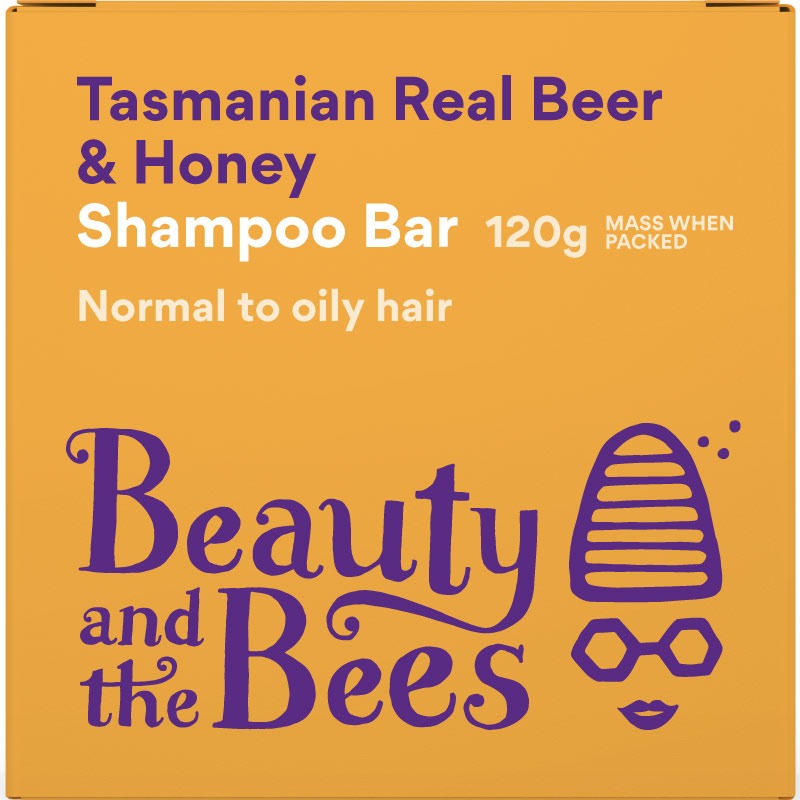 Tasmanian Real Beer & Honey Shampoo Bar