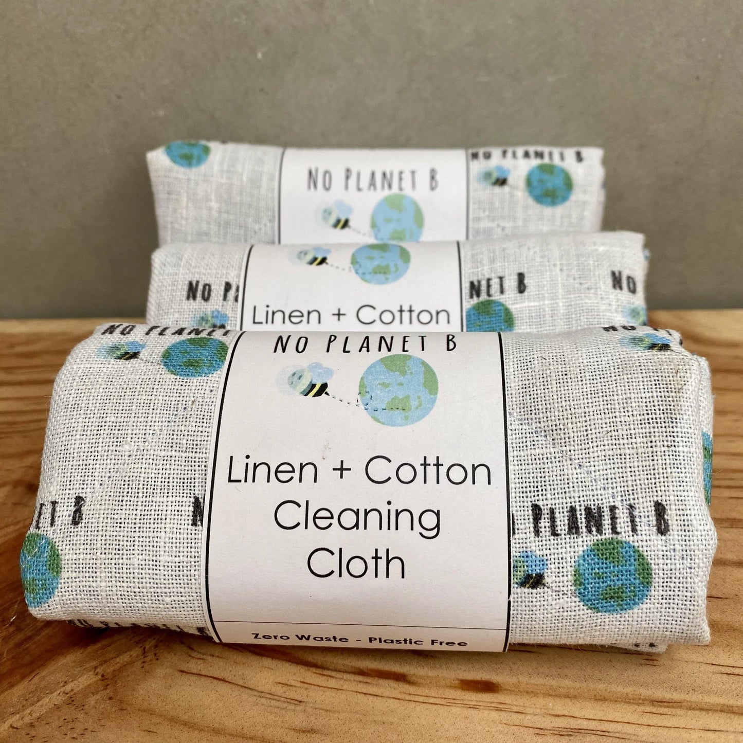 No Planet B Linen + Cotton Cleaning Cloth