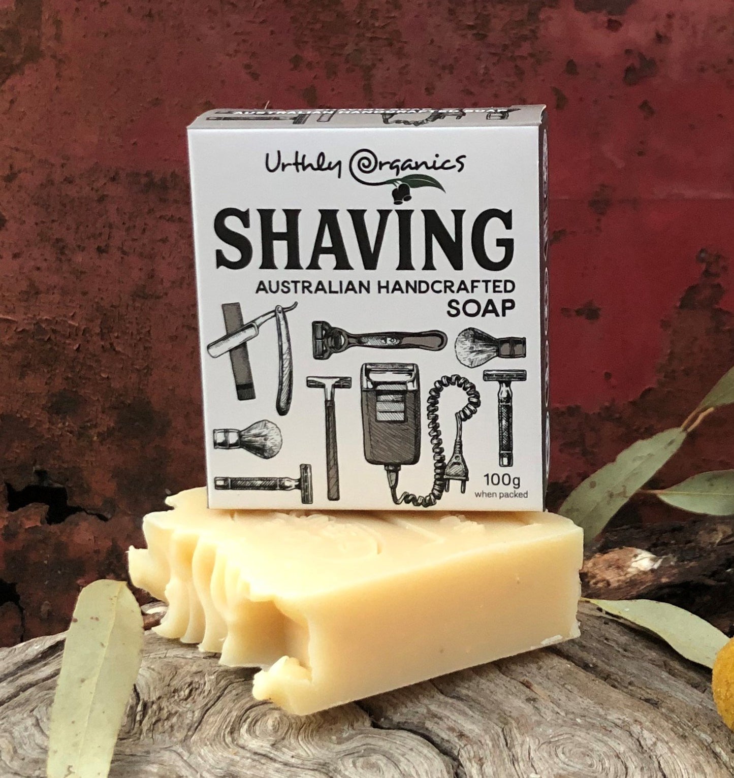 Urthly Organics Shaving Soap 100g