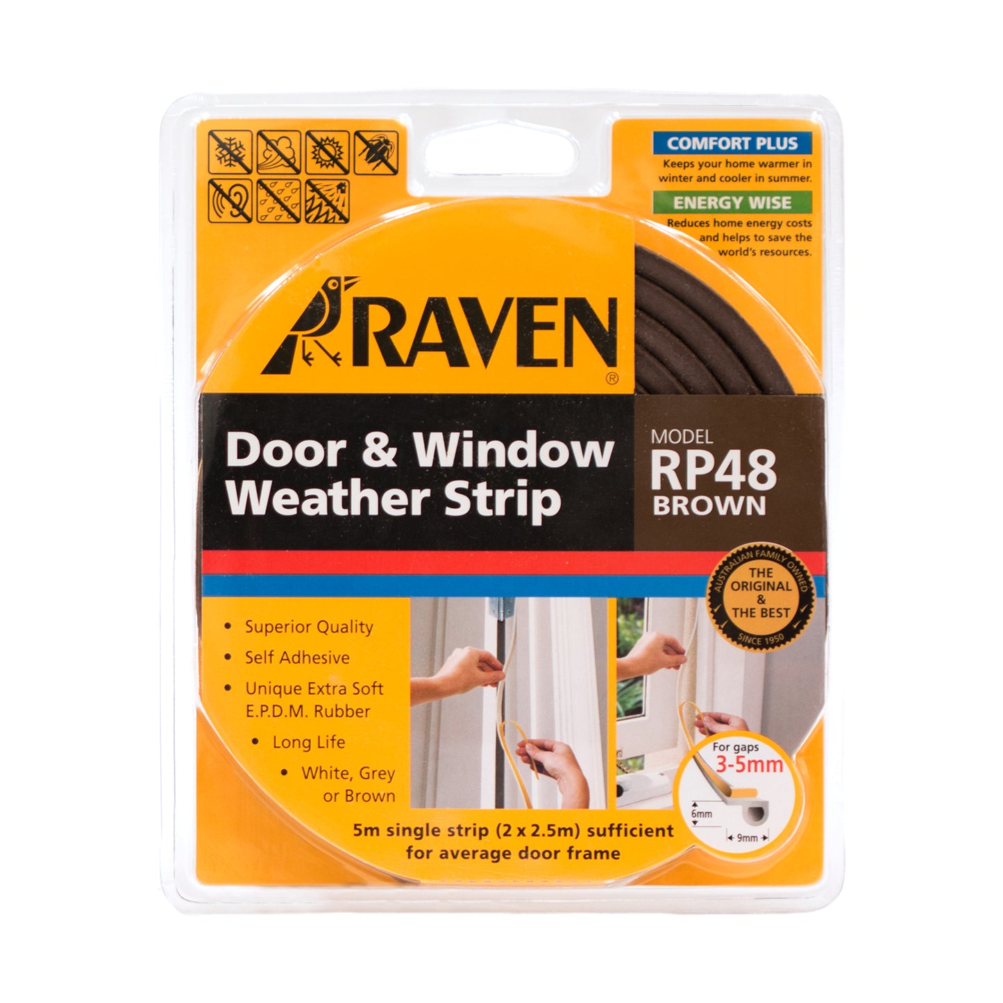 Raven Door & Window Weather Strip RP48