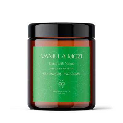 Vanilla Mozi Bite-Proof Soy Candle