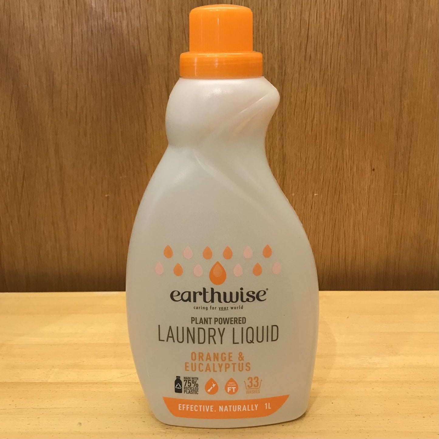 Earthwise Laundry Liquid Orange Eucalyptus