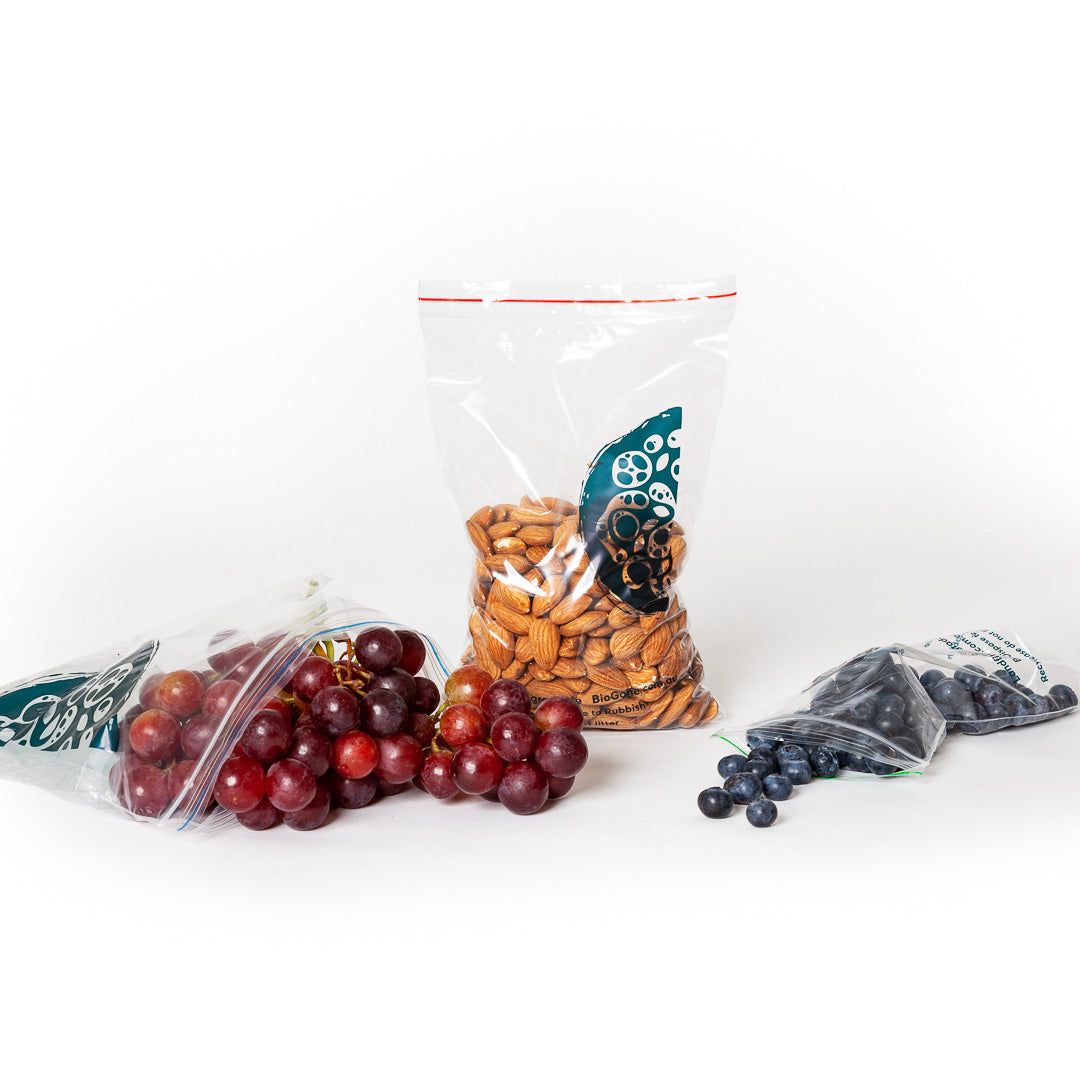 Bio-Gone Biodegradable Ziplock Bags