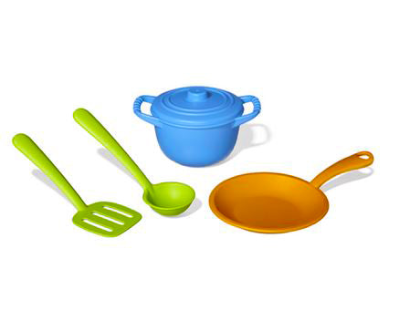 Green Toy Chef Set