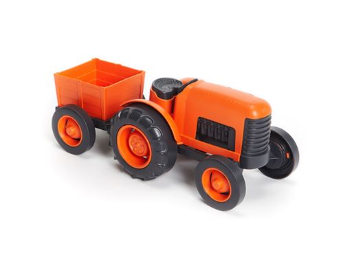 Green Toys Tractor- Orange