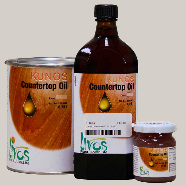 Livos Kunos Natural Oil Sealer - different sizes