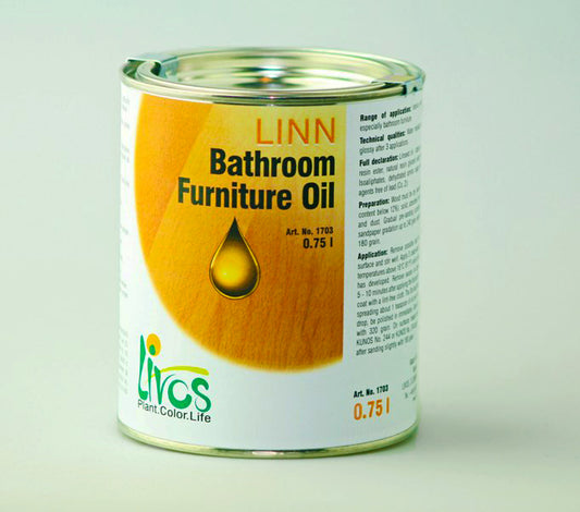 Livos Linn Bathroom Furniture Oil