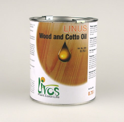 Livos LINUS Wood and Cotto Oil #260
