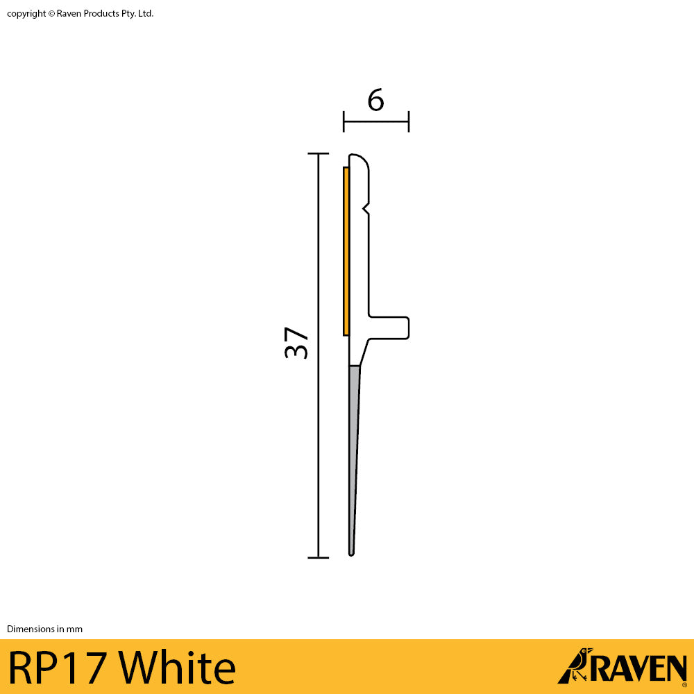 Raven Door Bottom Sweep Seal RP17